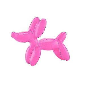 Charm - Cão Balão Rosa