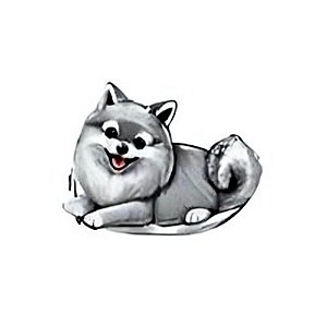 Charm - Spitz Alemão/Lulu da Pomerania Prata