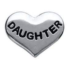 Charm - Coração Daughter (Filha)
