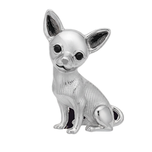 Charm - Pinscher ou Chiuaua Prata