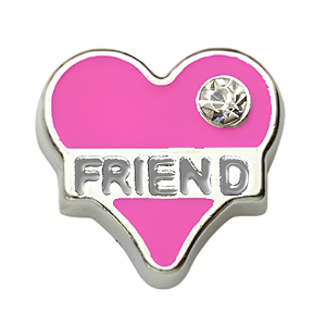 Charm - Coração friend (amigo)