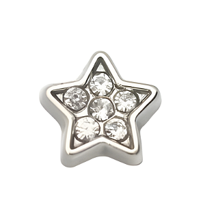 Charm - Estrela com cristais