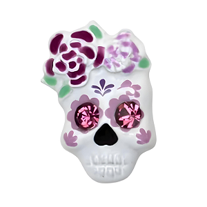 Charm - Caveira Mexicana Roxa Especial