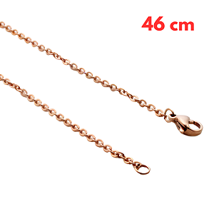 Corrente Soul Rosê de 46 cm