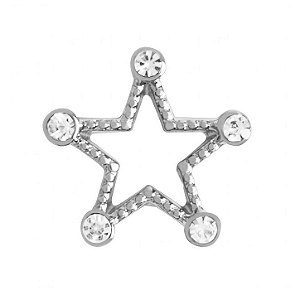 Charm - Estrela Prata Especial