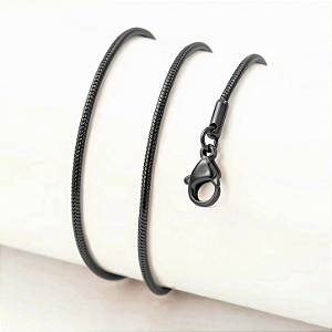 Corrente Lisa Black (70 cm)