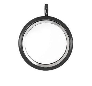 Medalhão Black Grande Liso