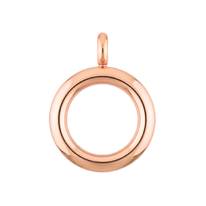 Medalhão Rosê Liso - Pequeno