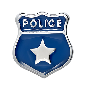 Charm - Emblema Da Policia