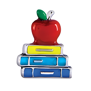 Charm - Maçã e Livros