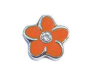 Charm - Flor Laranja