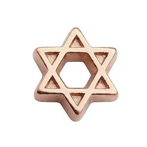 Charm - Estrela de Davi Rose