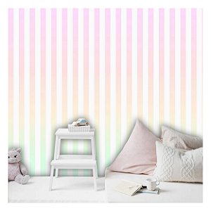 Papel de Parede Decorativo Infantil Guache Material 3M