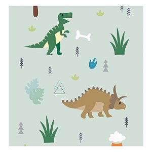 Papel de Parede Infantil Dinossauro