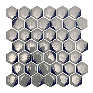Pastilha Adesiva Resinada Colmeia Navy Kit 4 Placas 3M