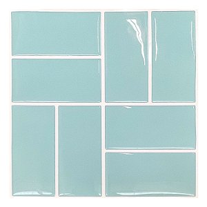 Pastilha Adesiva Resinada Concept Azul 1m²