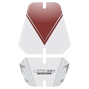Protetor Adesivo Frontal Compatível Cb 1000r Café 2020 Resinado M2