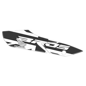 Adesivo Protetor Escapamento Compatível Nxr 150 e 160 2015-2020 Resinado