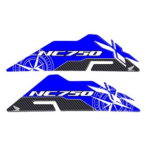Adesivo Protetor Lateral Compatível Nc 750x 2018 Resinado