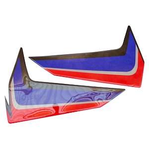 Adesivo Protetor Carenagem Lateral Compatível Crf 1000l África Twin Resinado