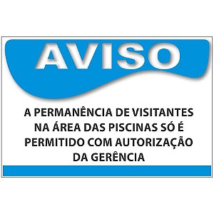 Placa para Piscina