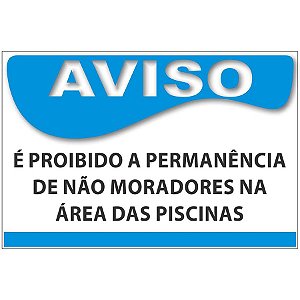 Placa para Piscina