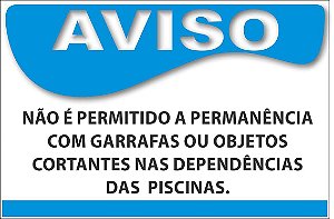 Placa para Piscina
