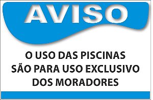 Placa para Piscina