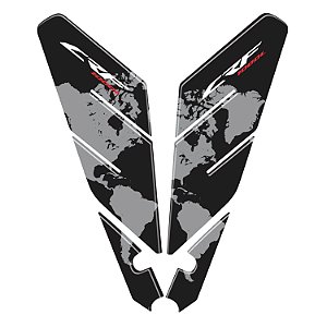Adesivo Protetor Paralama Dianteiro Compatível Crf 1000l África Twin Resinado