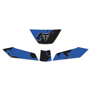 Protetor Adesivo Kit Farol Compatível Tiger 800 Xcx 2020 Resinado