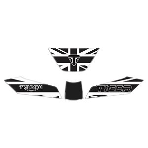 Protetor Adesivo Kit Farol Compatível Tiger 800 Xcx 2020 Resinado