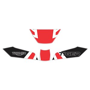 Protetor Adesivo Kit Farol Compatível Tiger 800 Xcx 2020 Resinado