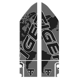 Protetor Adesivo Paralama Compatível Tiger 800 Xcx 2020 Resinado