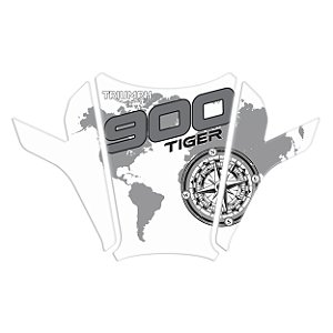 Adesivo Protetor Frontal Compatível Tiger 900 2020 Resinado