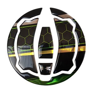 Protetor Adesivo Ninja 400 2019 Compatível Bocal Resinado