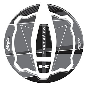 Adesivo Ninja 400 2019-2020 Compatível Bocal Resinado