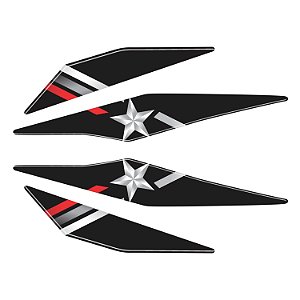 Adesivo Ninja 400 2019/20 Compatível Carenagem Resinado