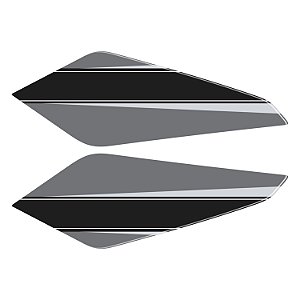 Adesivo Ninja 400 2019/20 Compatível Lateral Resinado