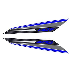Adesivo Ninja 400 2019/20 Compatível Lateral Rabeta Resinado