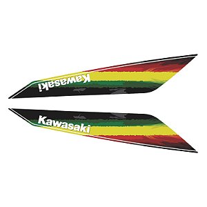 Adesivo Ninja 400 2019/20 Compatível Lateral Rabeta Resinado