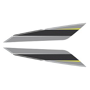 Adesivo Ninja 400 2019/20 Compatível Lateral Rabeta Resinado