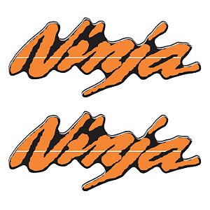 Adesivo Ninja 400 2019/20 Compatível Logo Resinado