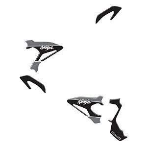 Adesivo Ninja 400 2019 - 2020 Compatível Pedaleira Resinado