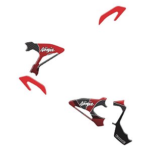 Adesivo Ninja 400 2019 - 2020 Compatível Pedaleira Resinado