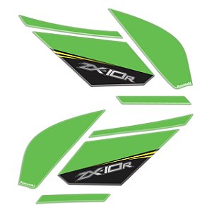 Adesivo Zx 10r 2020 Compatível Lateral Resina