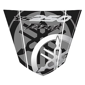 Adesivo Fazer 250 Compatível Rabeta Resinado