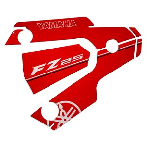 Adesivo Fz25 2017 à 2020 Compatível Escapamento Resinado