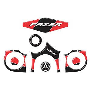 Adesivo Fz25 2017 à 2020 Compatível Kit Mesa Resinado