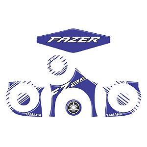 Adesivo Fz25 2017 à 2020 Compatível Kit Mesa Resinado