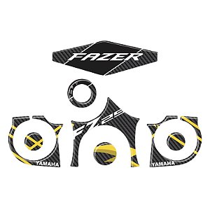 Adesivo Fz25 2017 à 2020 Compatível Kit Mesa Resinado